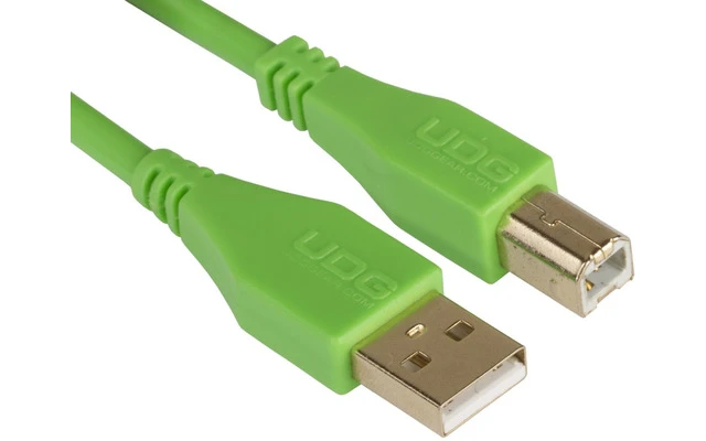 UDG Ultimate Cable USB 2.0 - Tipo A >> B - Verde - 3 metros